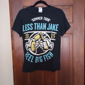 Band Tee: Less than Jake & Reel Big Fish
